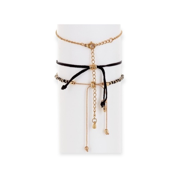 new Loren Olivia ➪ aso Free People FP ➪ 14KGP Boho Arrow Bracelet 3 Piece Set ➪ - Picture 9 of 14